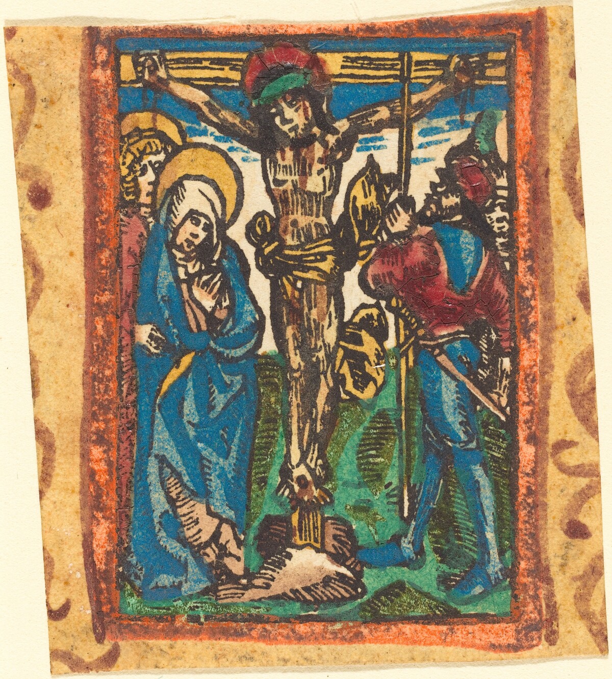 The Crucifixion by German 15th Century