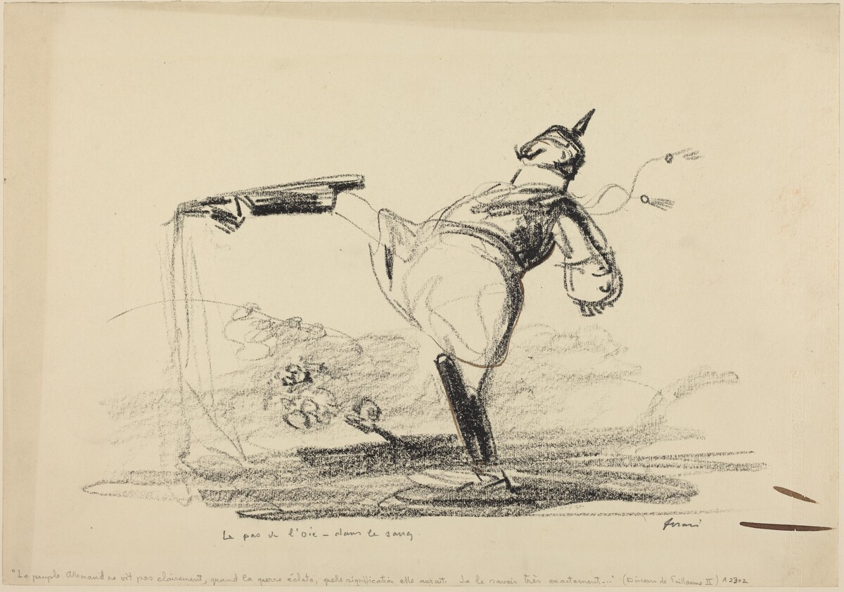 Le pas de l'oie - dans le sang by Jean-Louis Forain