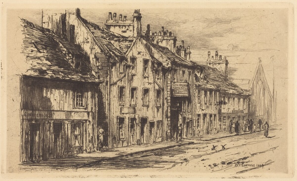 Bishop Street, Anderston by David Young Cameron