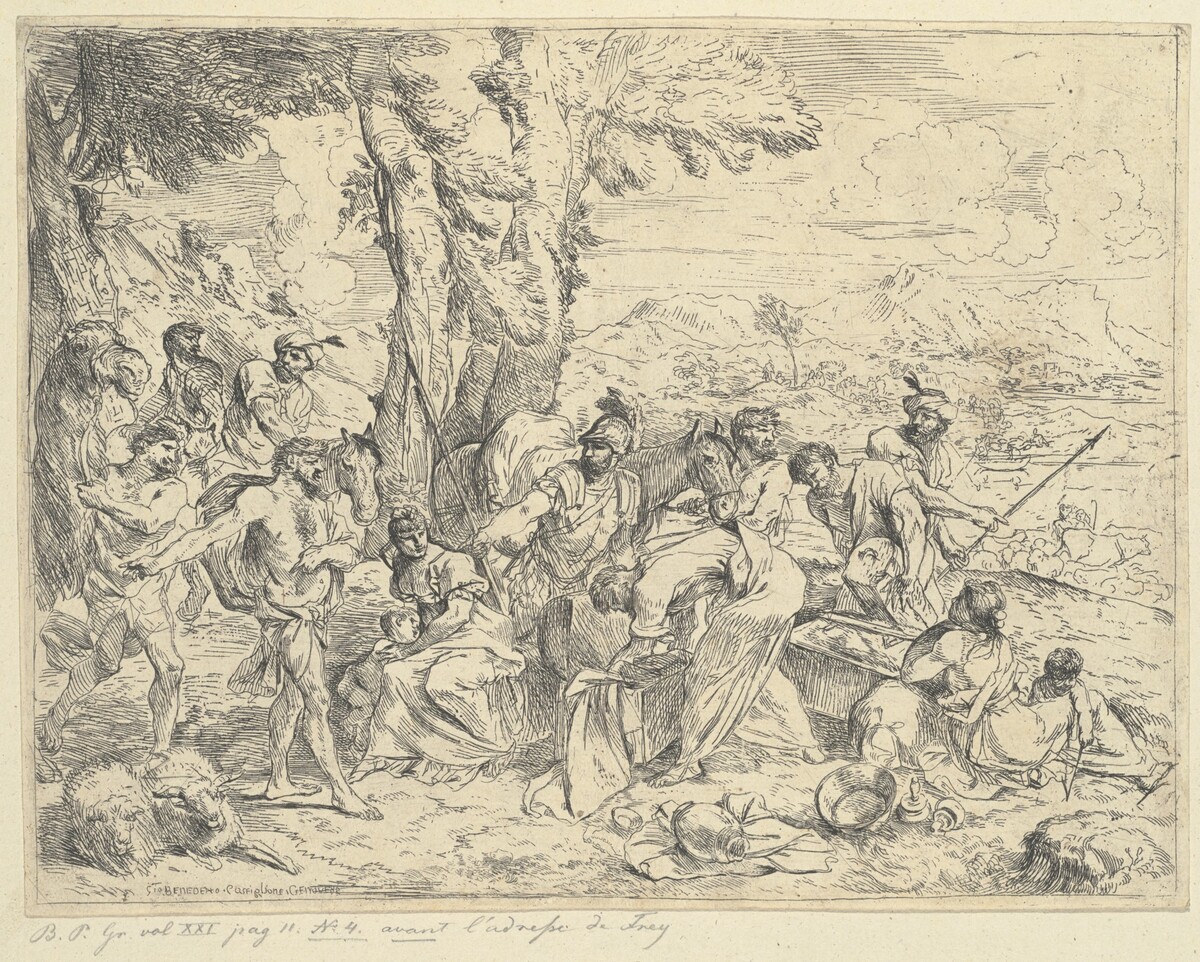 Rachel Concealing Laban's Idols by Andrea De Leone