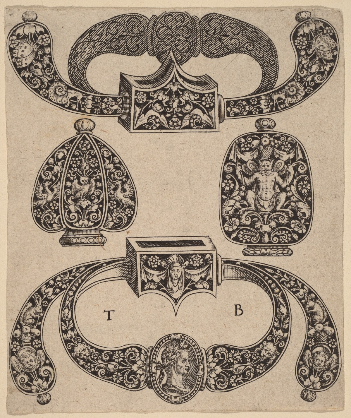 Ornament by Theodor de Bry