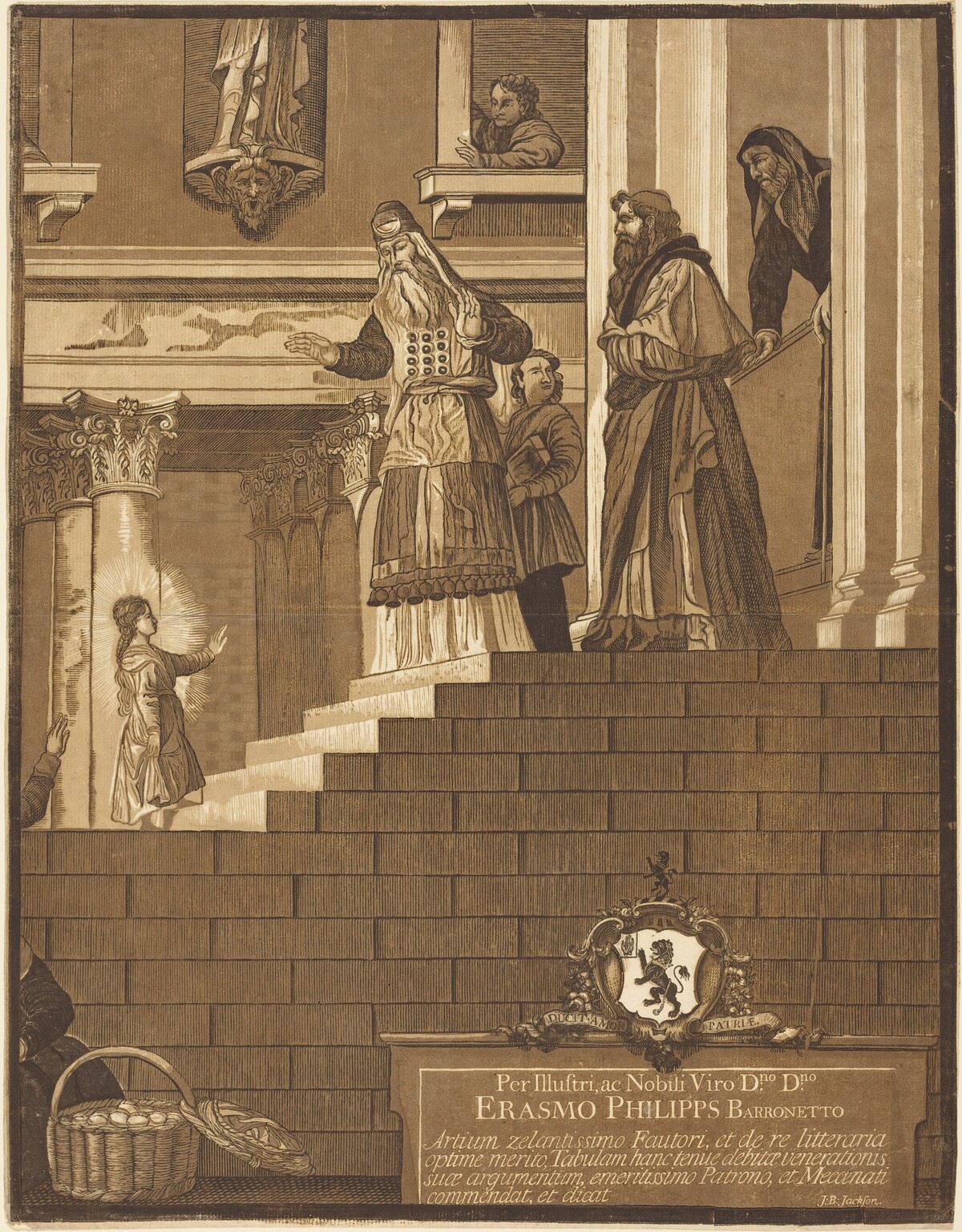 Presentation of the Virgin in the Temple by John Baptist Jackson