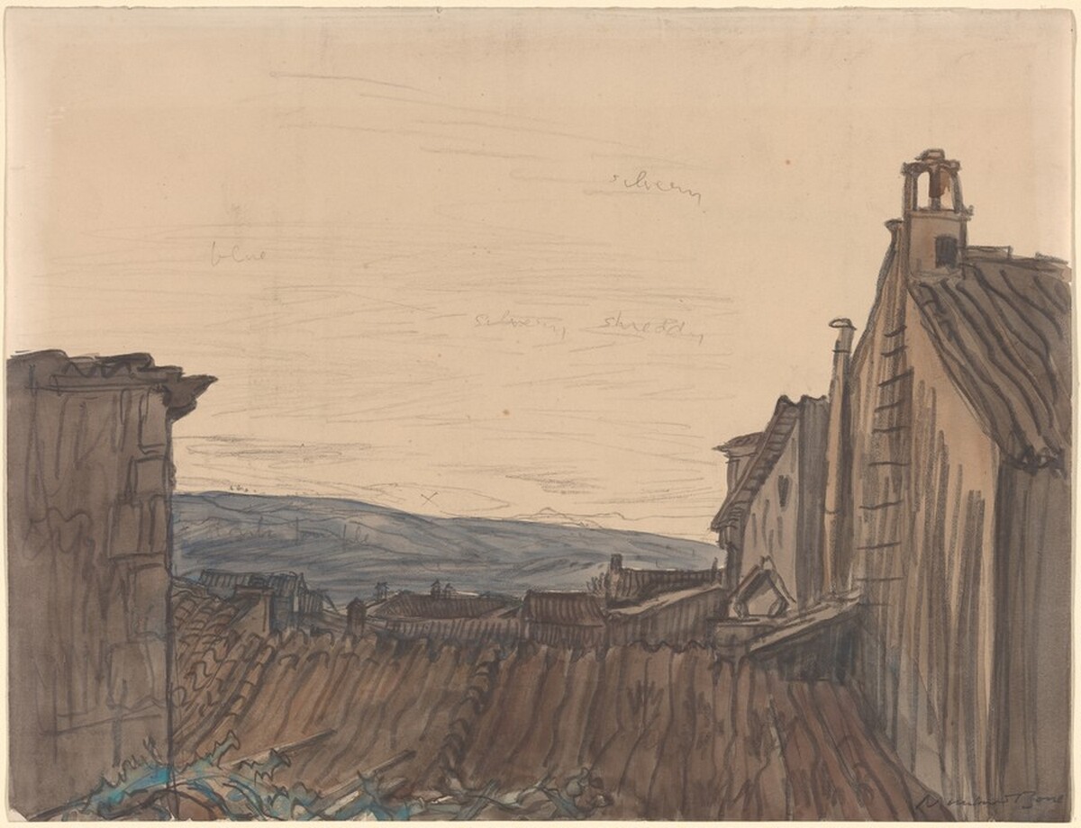 Roofs of Florence by Sir Muirhead Bone