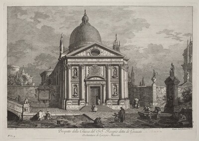 Prospetto della Chiesa del SS. Rosario detta de' Gesuati