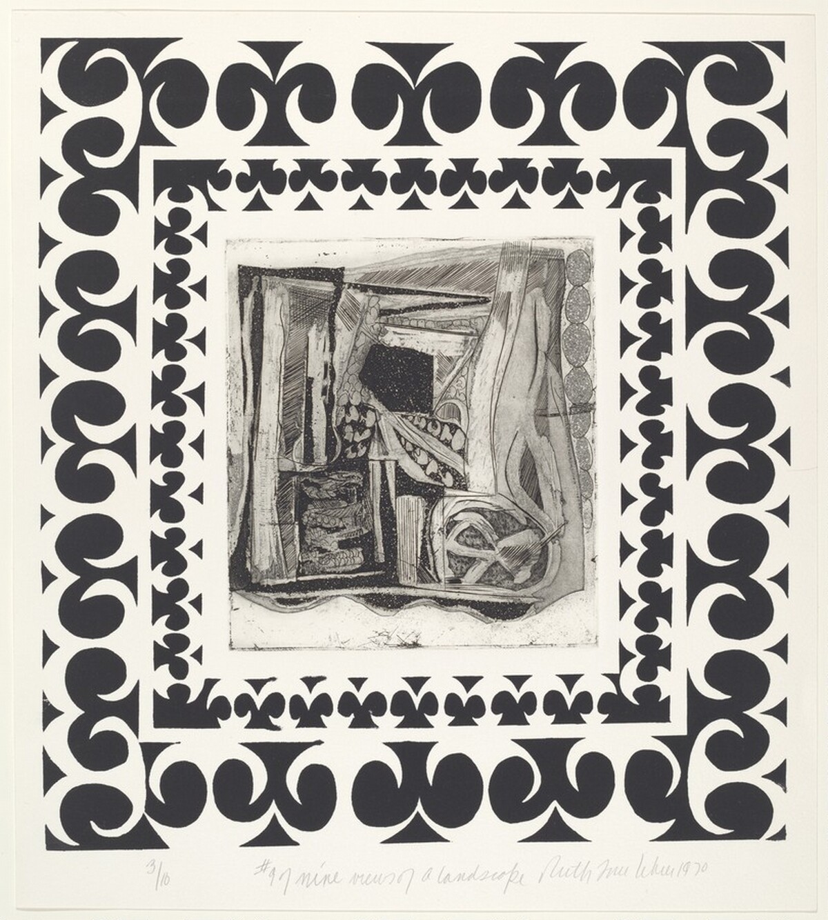 View of a Landscape: #9 by Ruth Fine