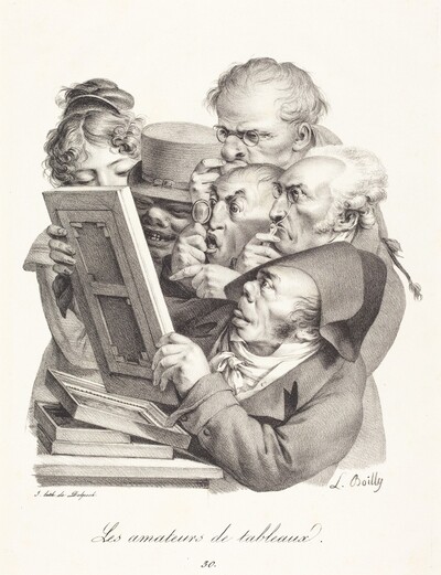 Les amateurs de tableaux (The Picture Enthusiasts)