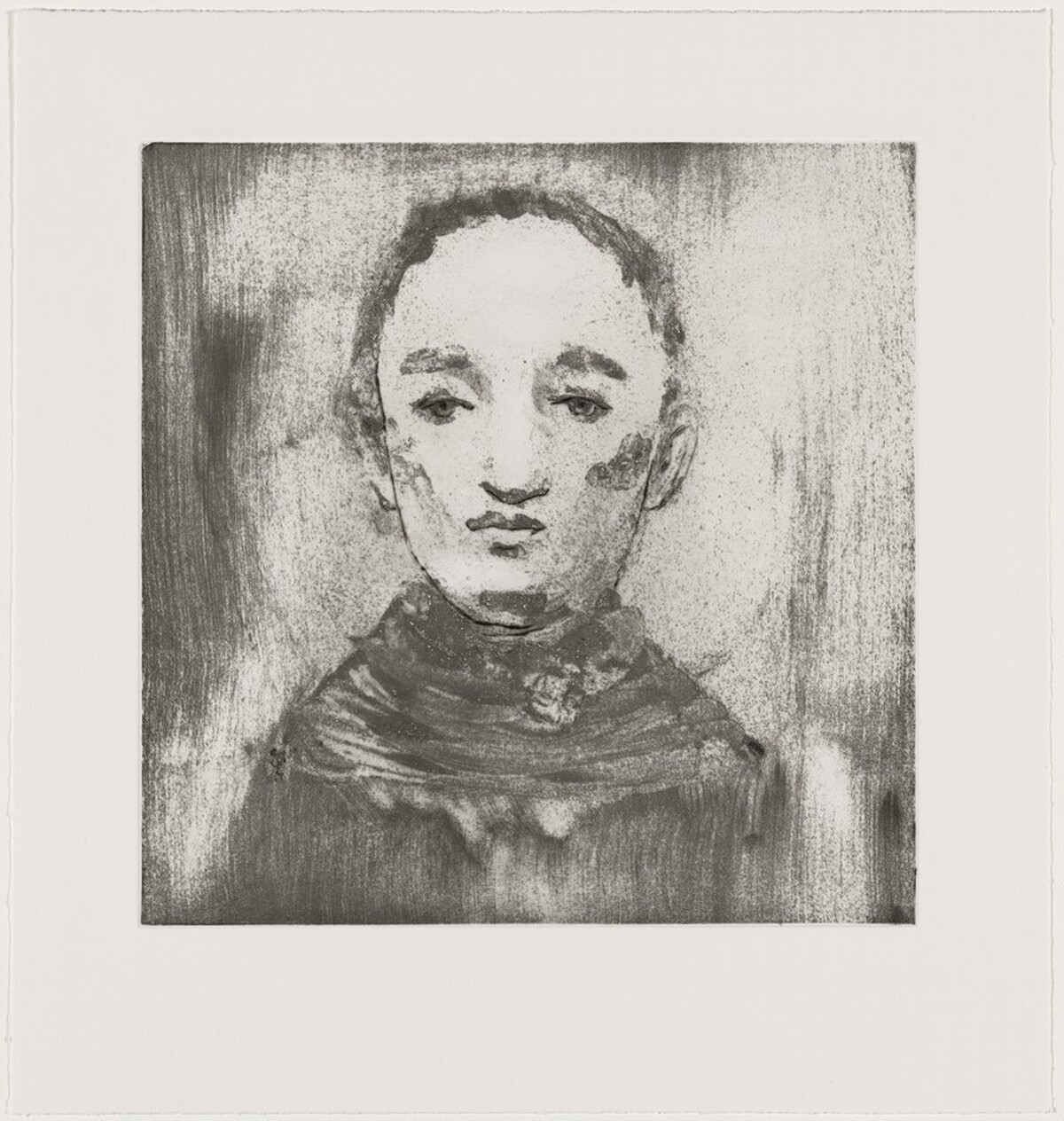 The Old Mirror [working proof 9] by Katsura Funakoshi