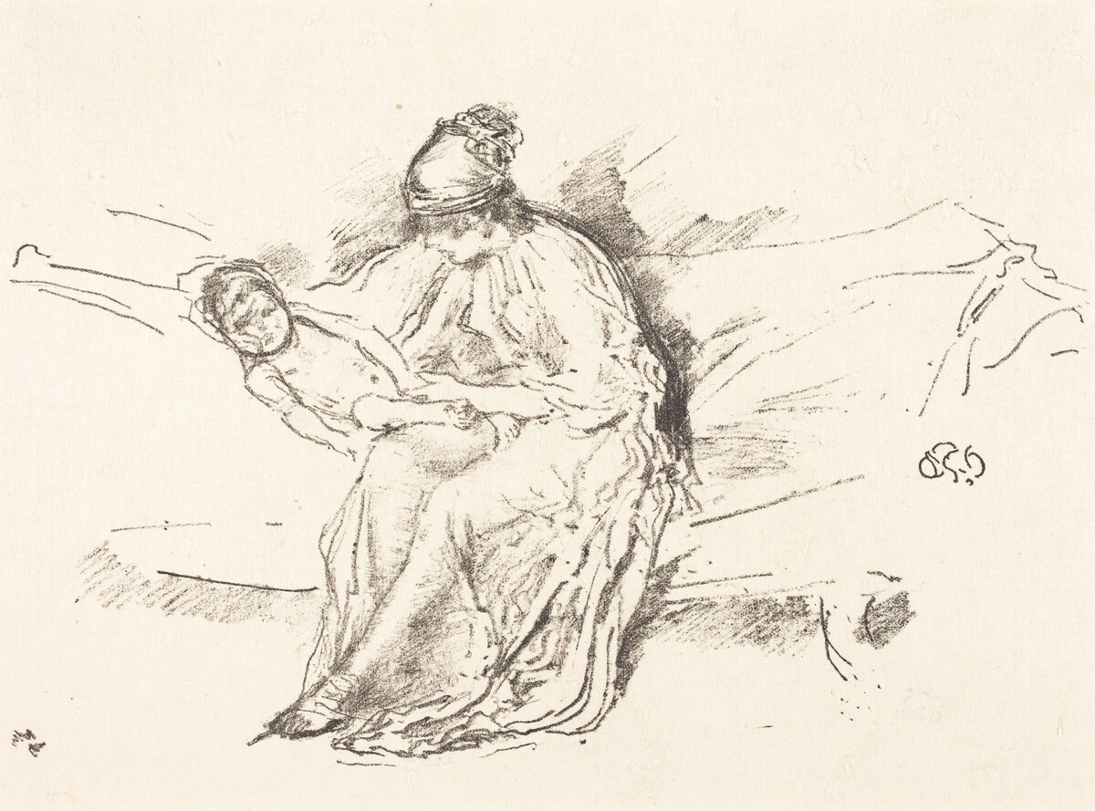 Mother and Child, No. 4 by James McNeill Whistler