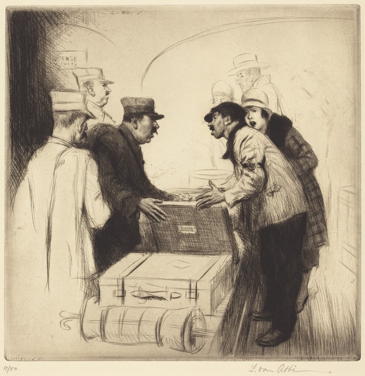 Declarations - Plate 1 by Salomon van Abbé