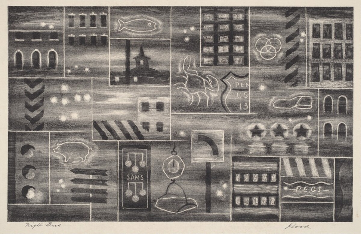 Night Bus by Thomas Richard Hood