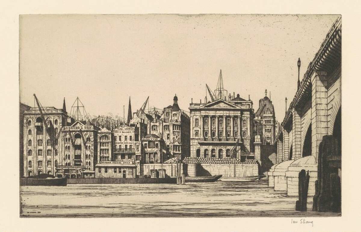 Fishmongers' Hall, London by Ian Strang