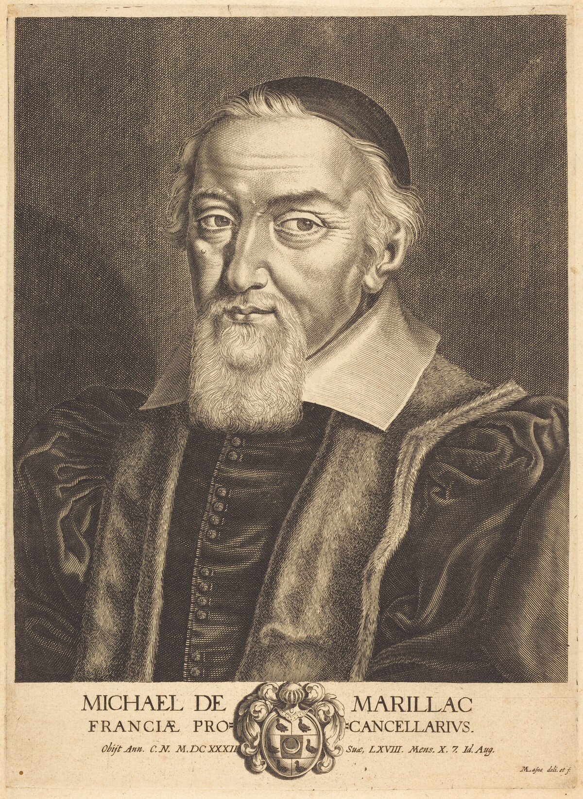 Michel de Marillac by Michel Lasne