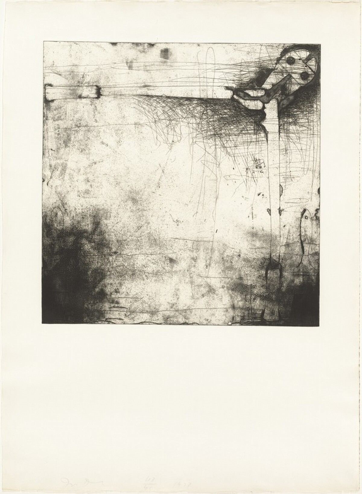 Bolt Cutters (second state) by Jim Dine