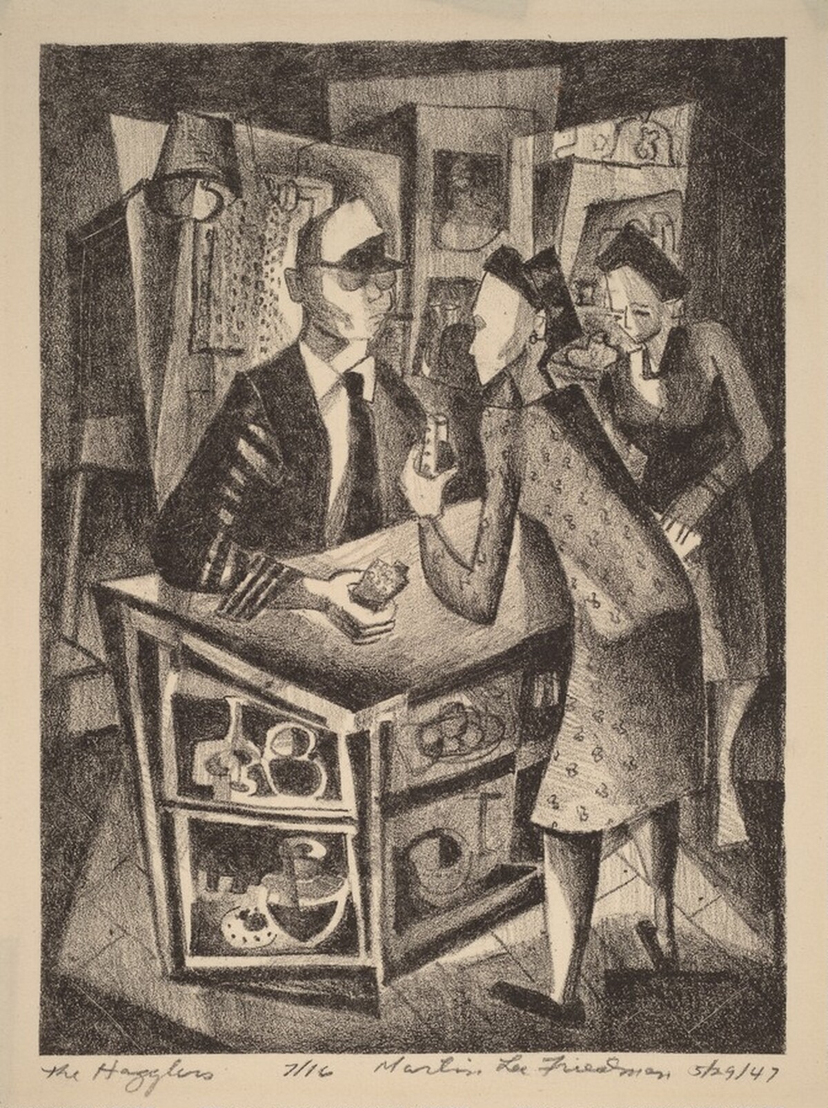 The Hagglers by Martin Friedman