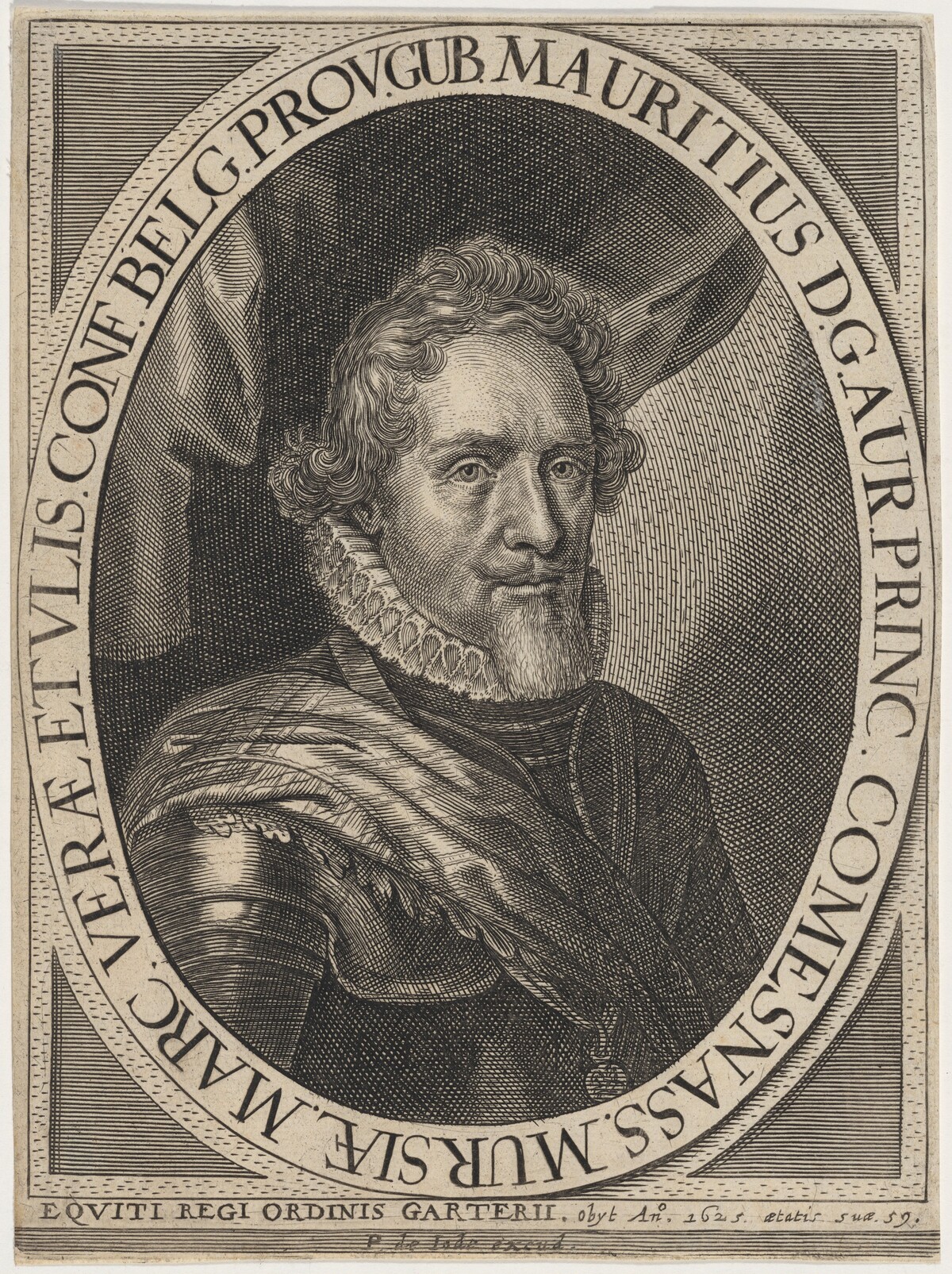 Maurice of Nassau, Prince of Orange by Pieter de Jode II