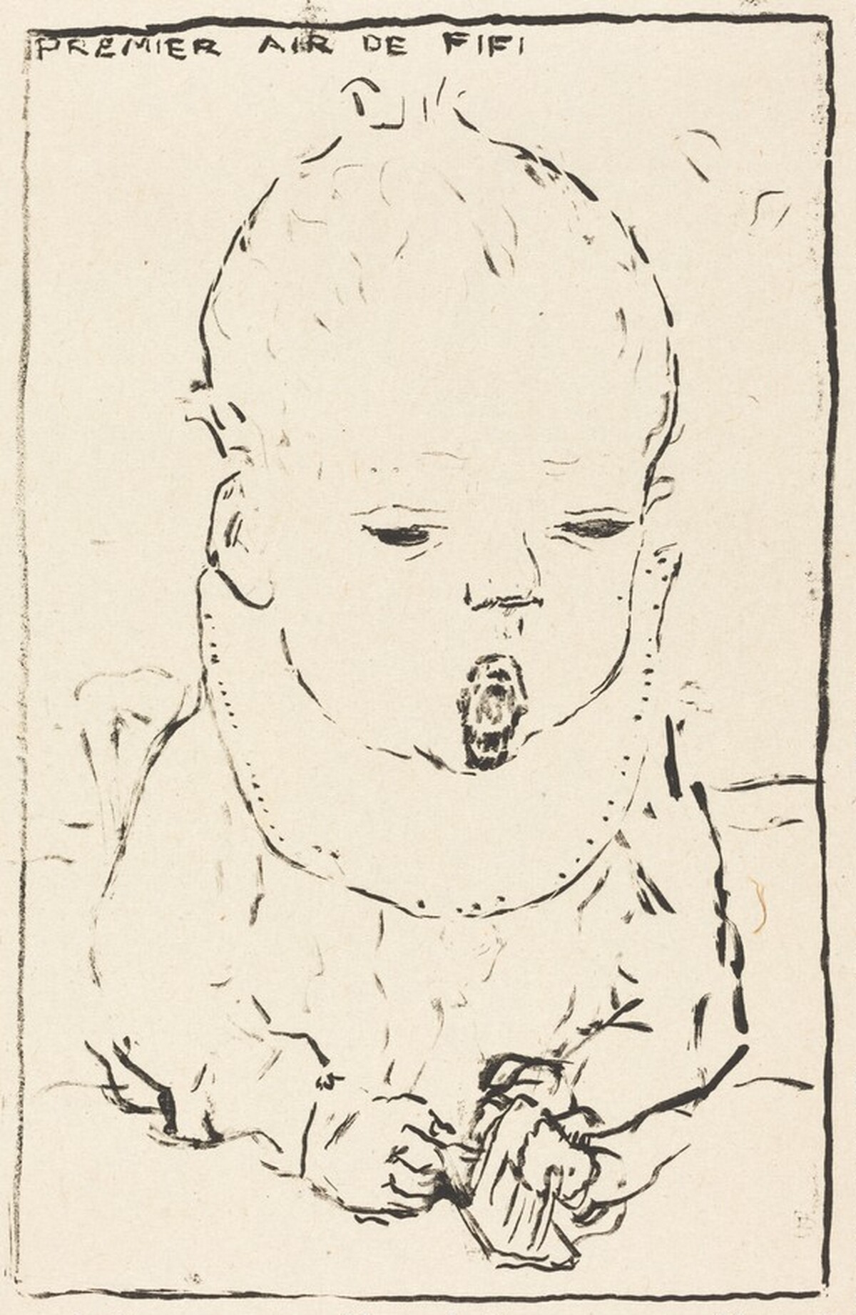 Premier air de Fifi by Pierre Bonnard