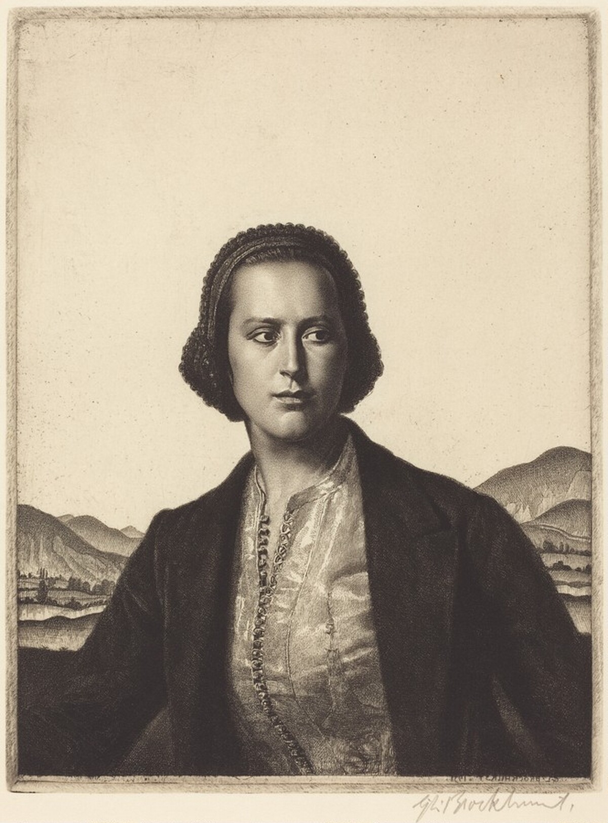 Young Womanhood by Gerald Leslie Brockhurst