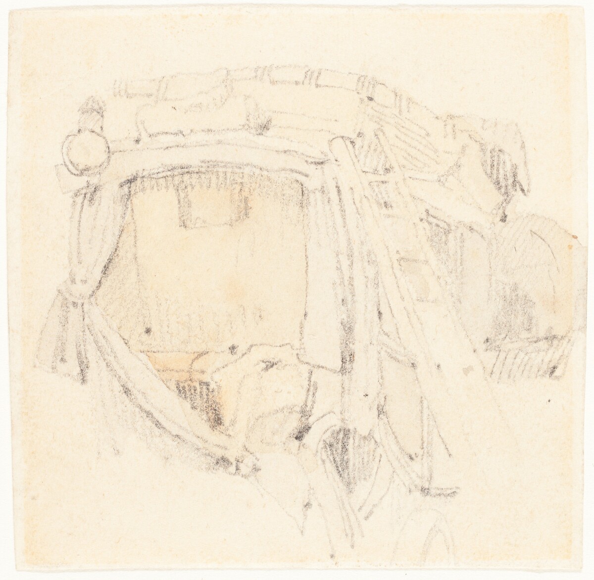 A Carriage by Samuel Prout