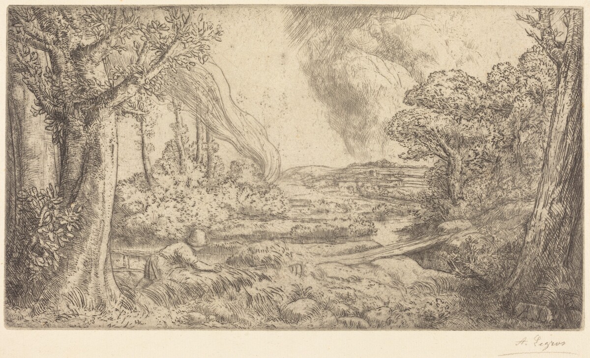Landscape (Paysage) by Alphonse Legros