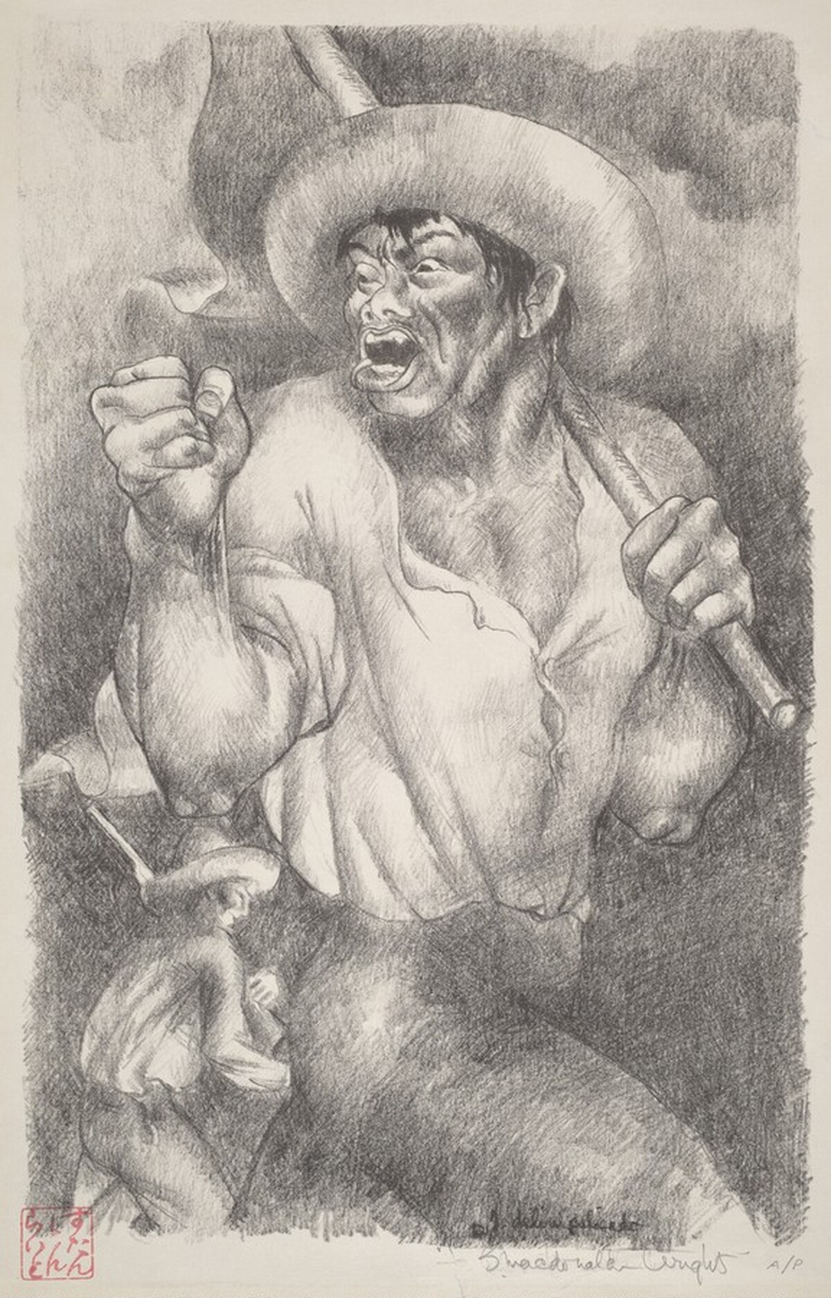 Laborers by Stanton Macdonald-Wright