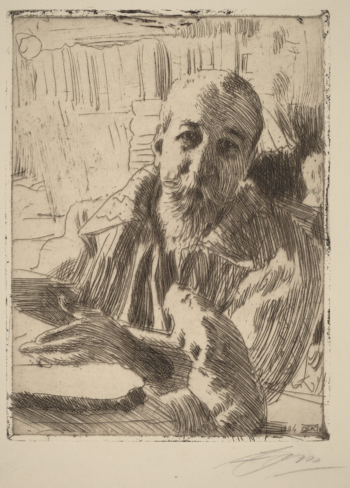 Anatole France by Anders Zorn