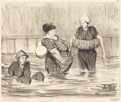Les Baigneuses prudentes
