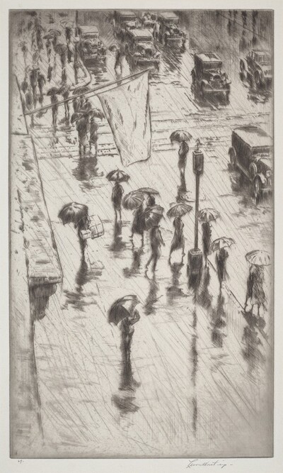Rainy Day, New York