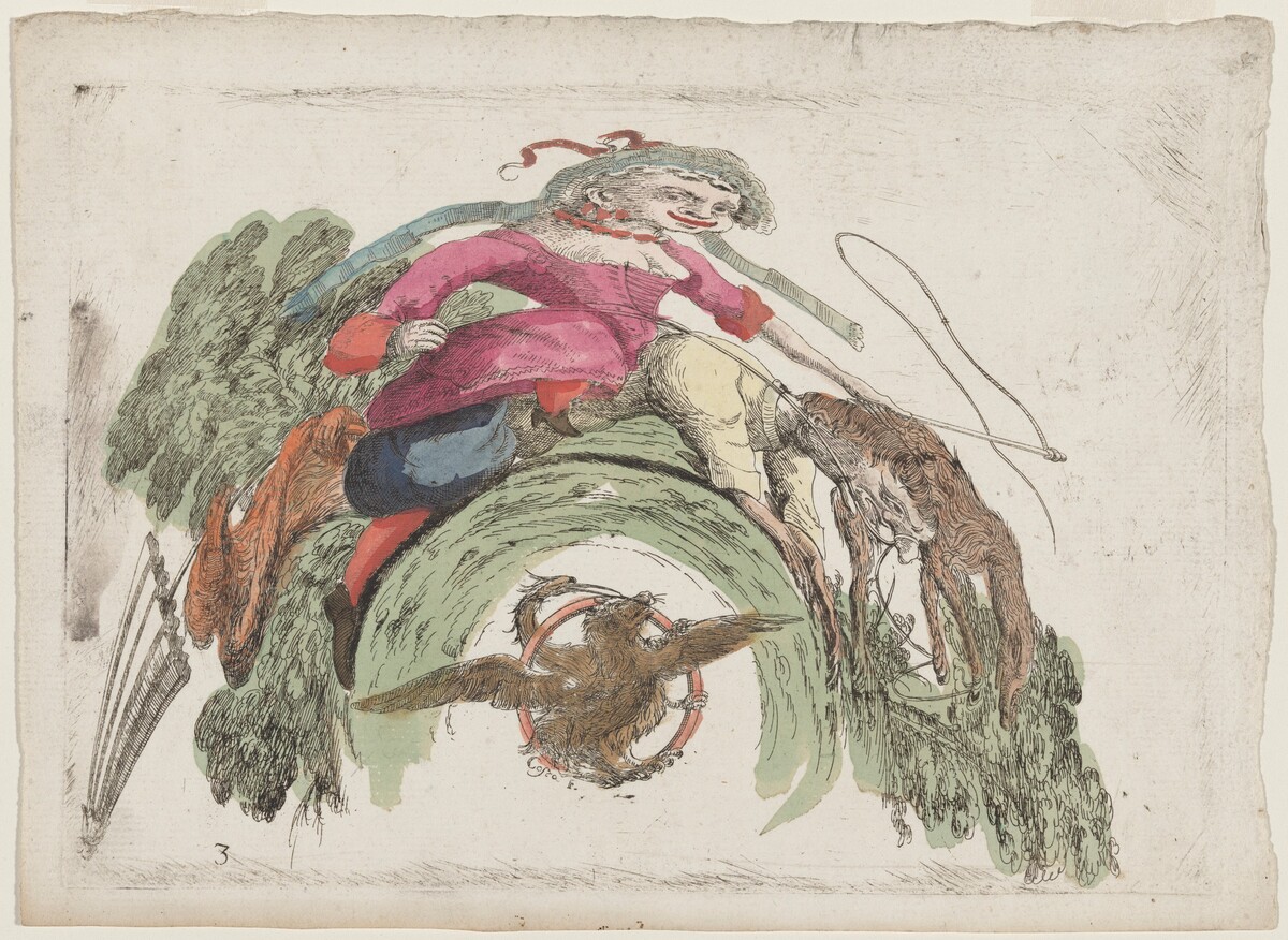 Woman Riding a Man by Giovanni Francesco Costa