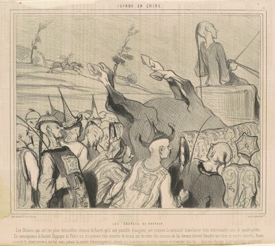 Les courses de chevaux