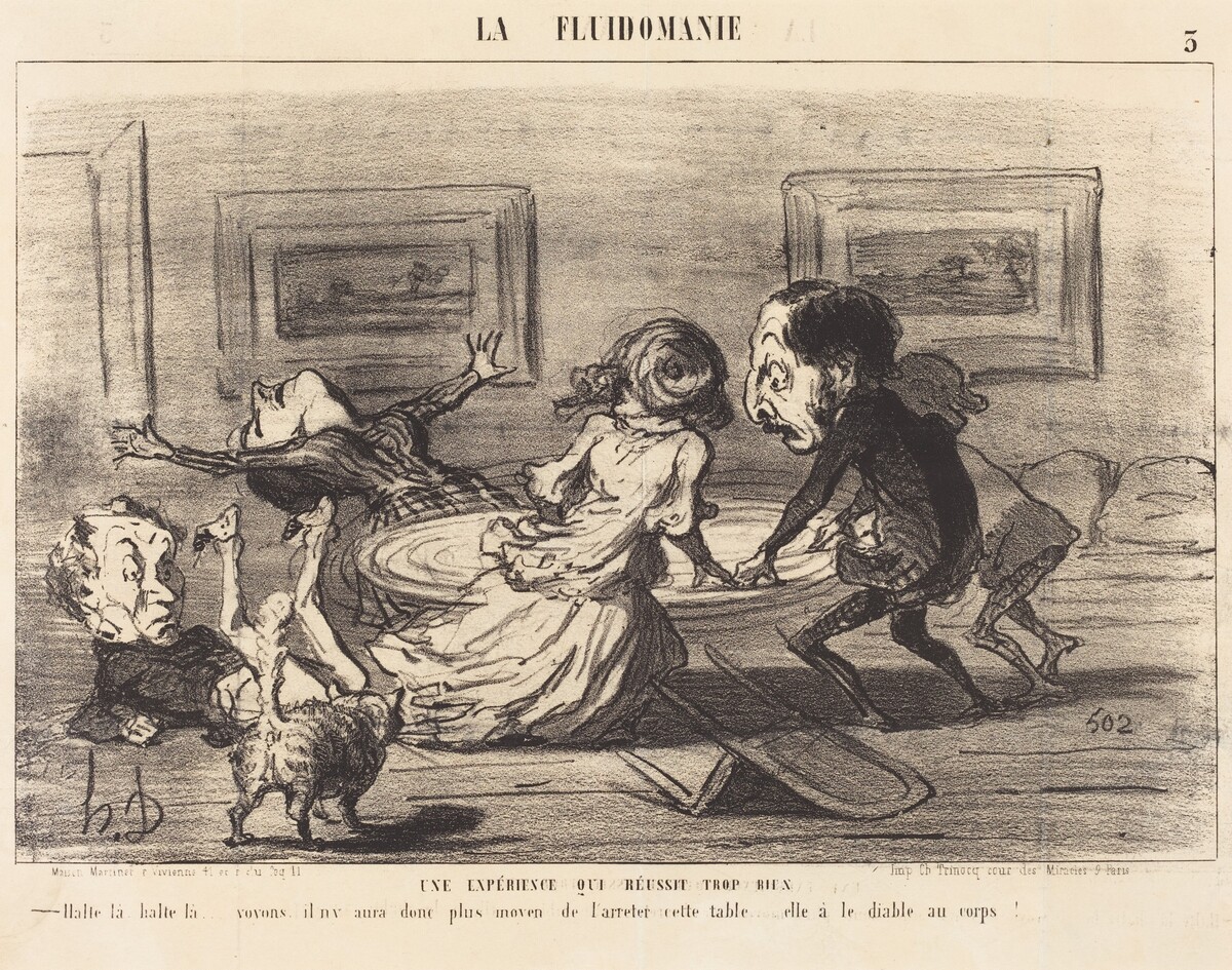 Expérience qui réussit trop bien by Honoré Daumier