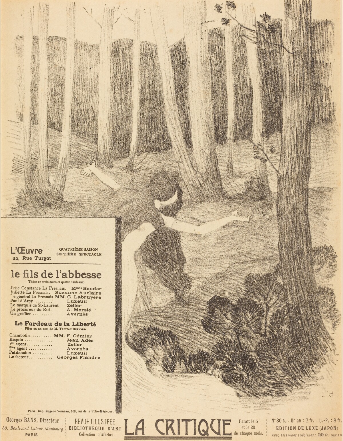 Le Fils de l'abbesse; Le Fardeau de la liberté by Henri Lebasque
