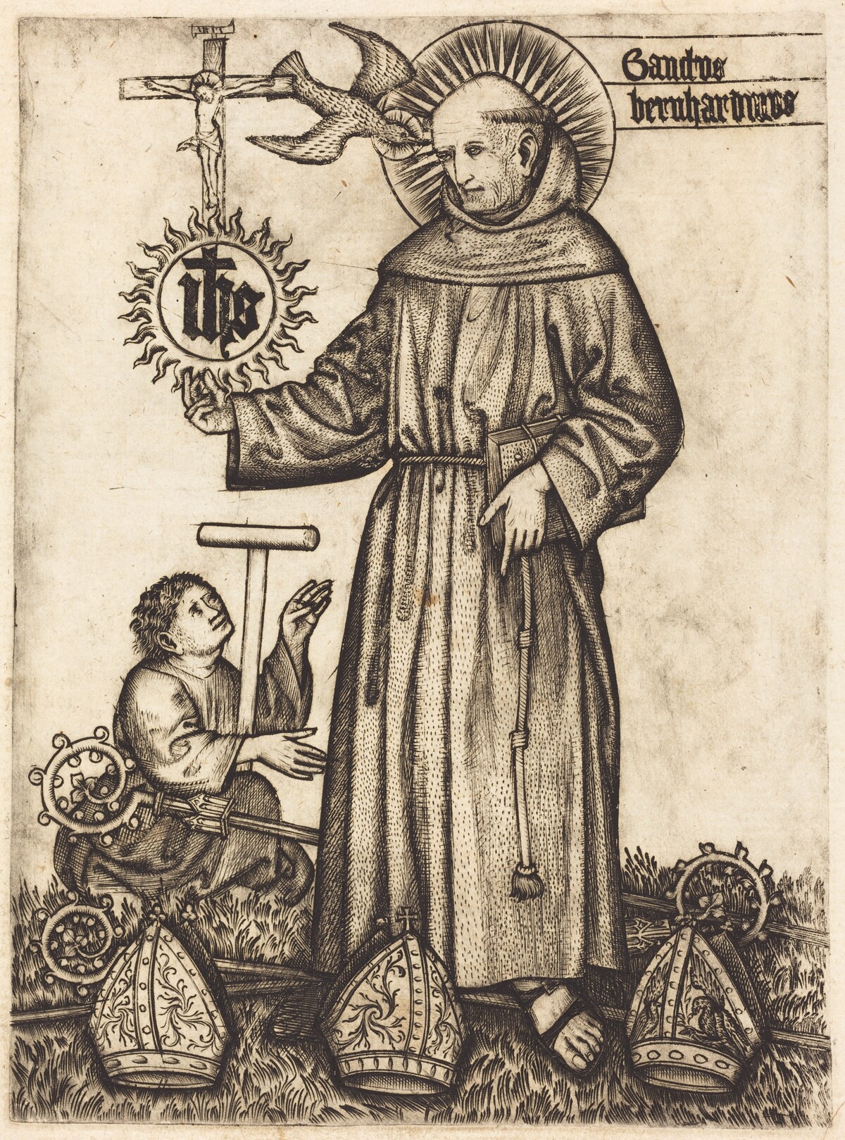 Sanctus Bernhardinus by German 15th Century
