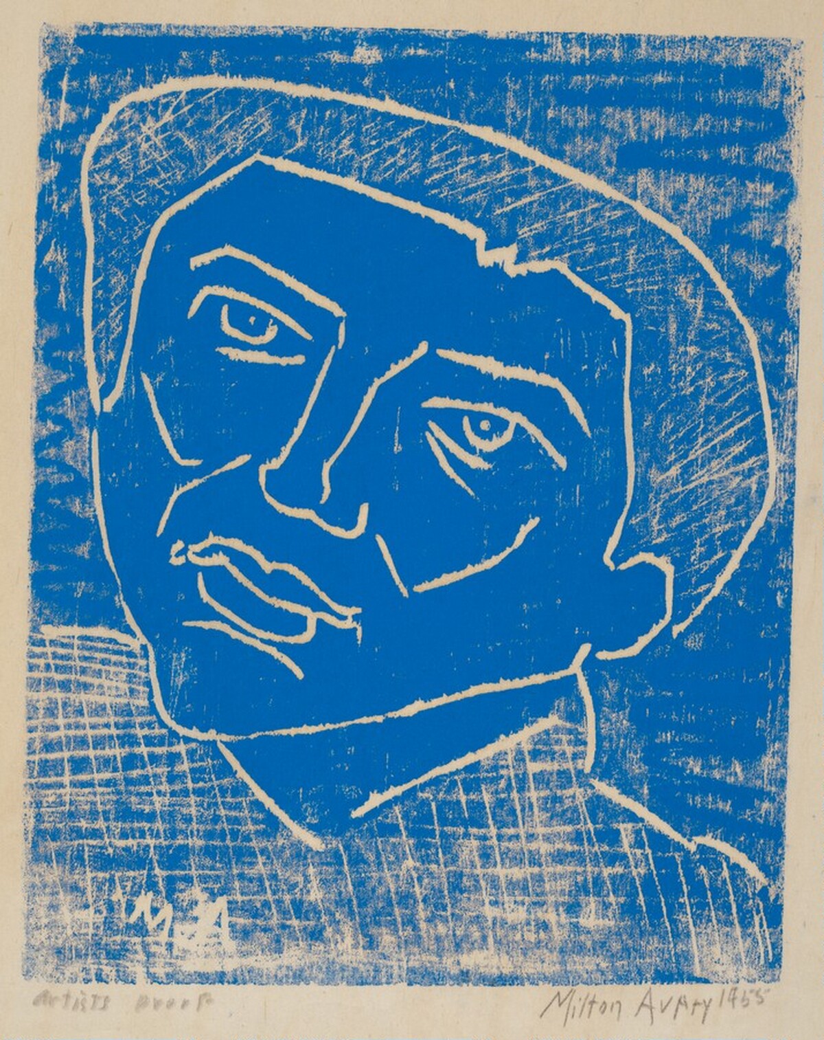 Head by Milton Avery