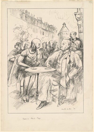 Terrace, Paris Café