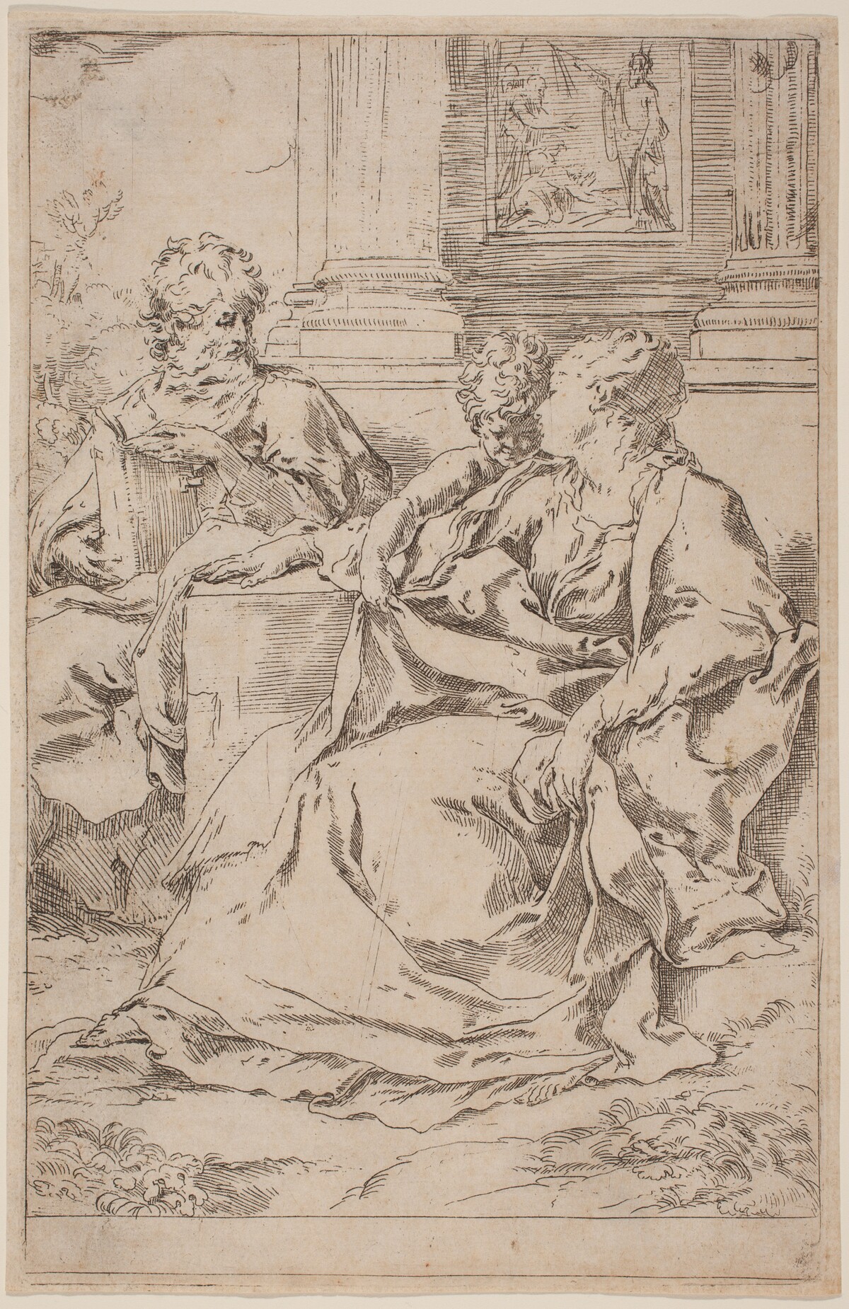 Holy Family by Guido Reni