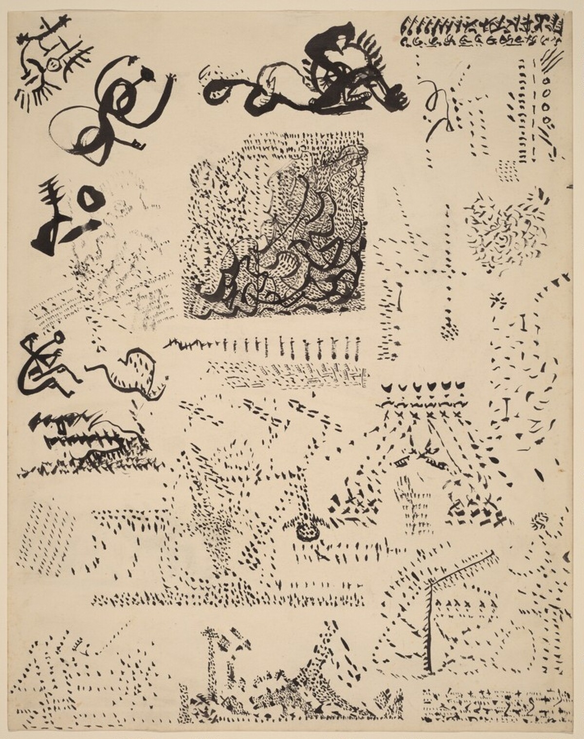 Untitled by Jackson Pollock