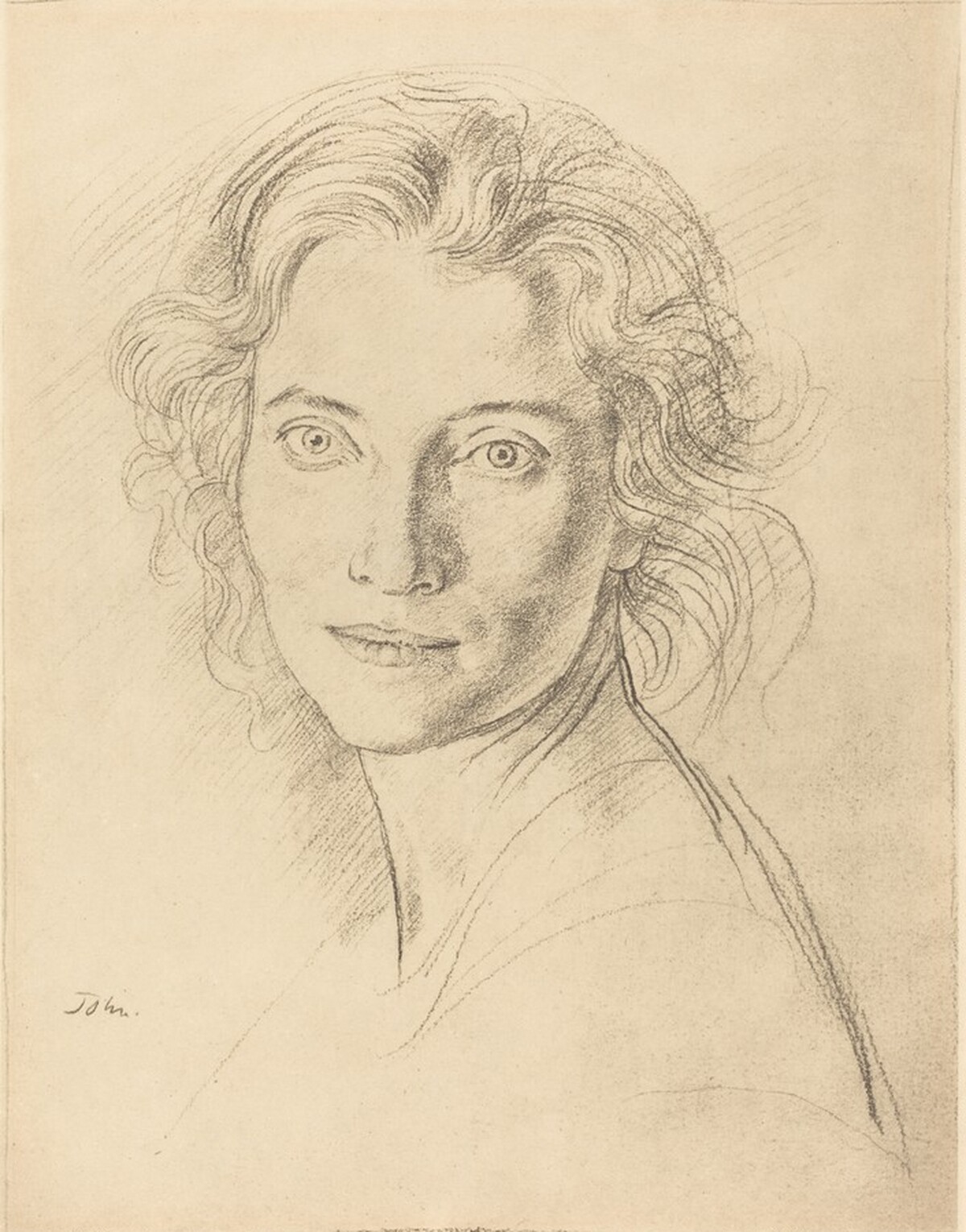Head of a Woman by Augustus John