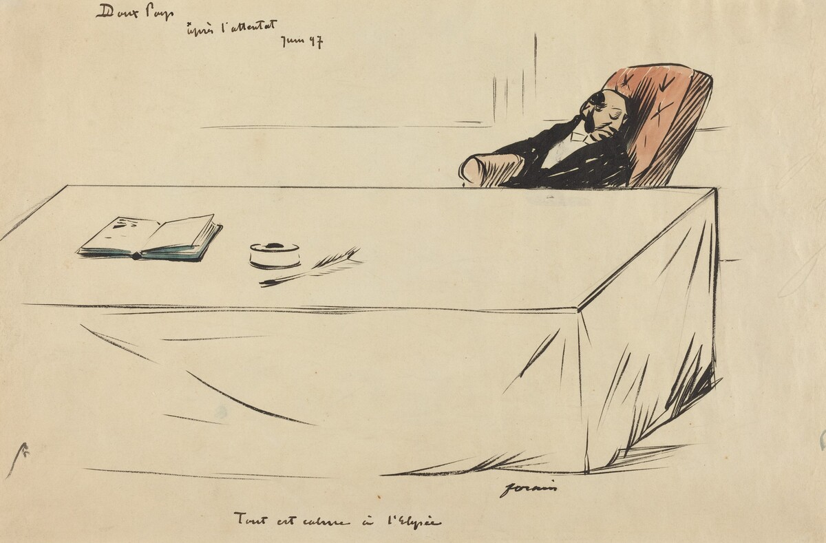 Apres l'attentat, Juin '97 by Jean-Louis Forain