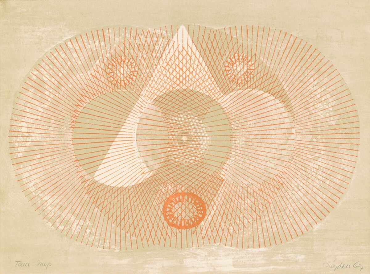 Japanese Moon II by Ernst Van Leyden