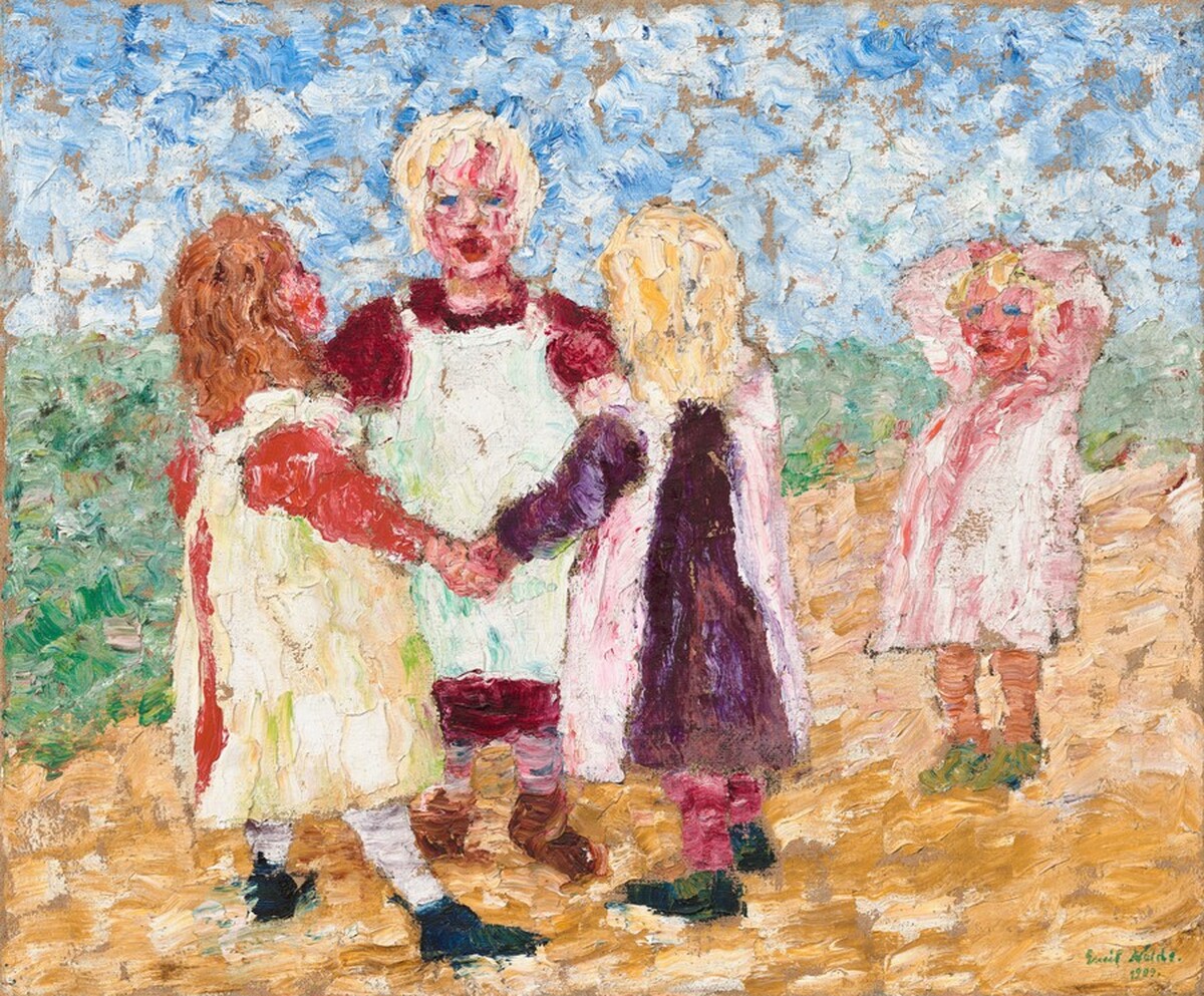 Round Dance by Emil Nolde
