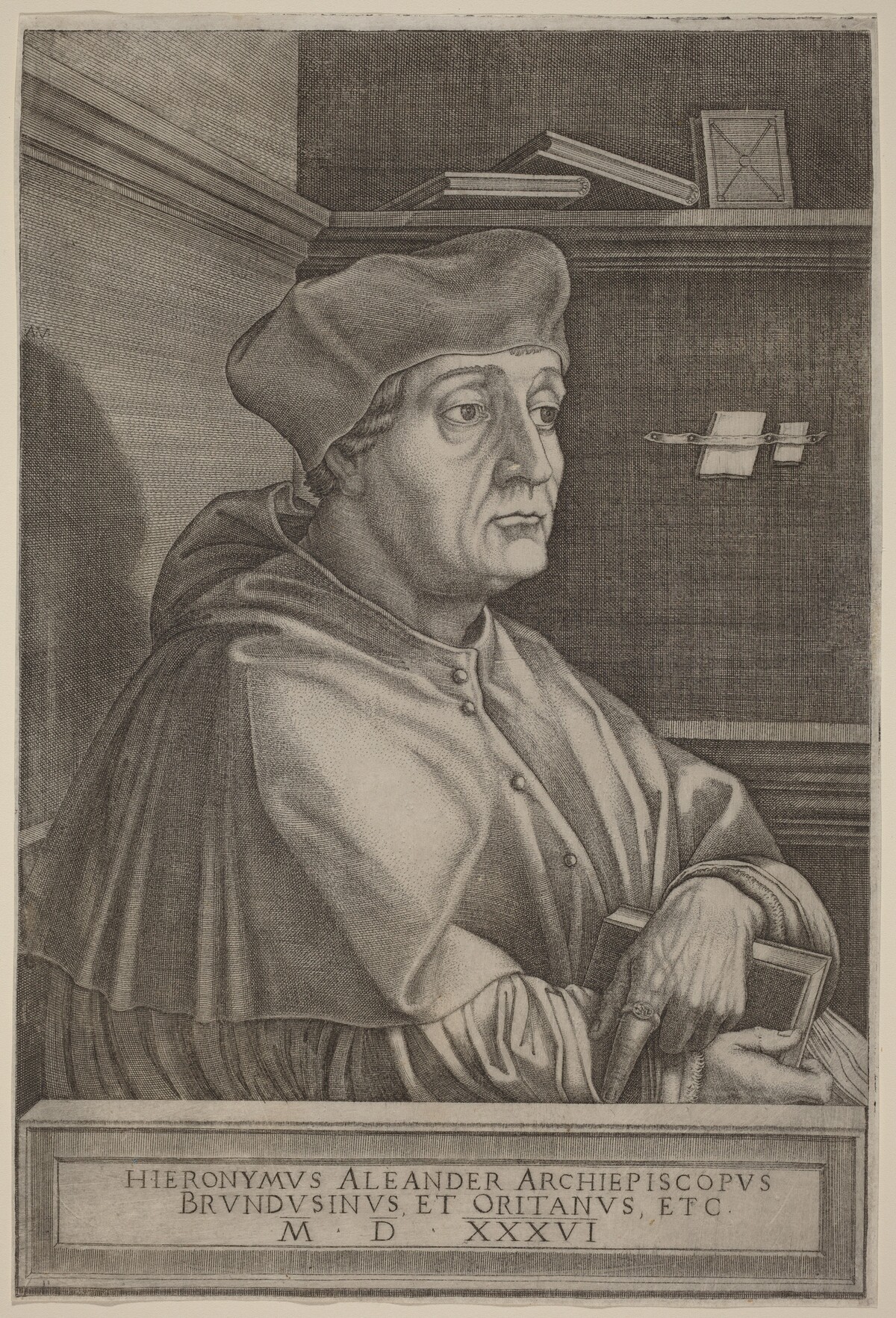Hieronymus Alexander, Archbishop of Brindisi by Agostino dei Musi