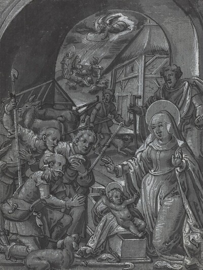 The Birth of Christ [verso]