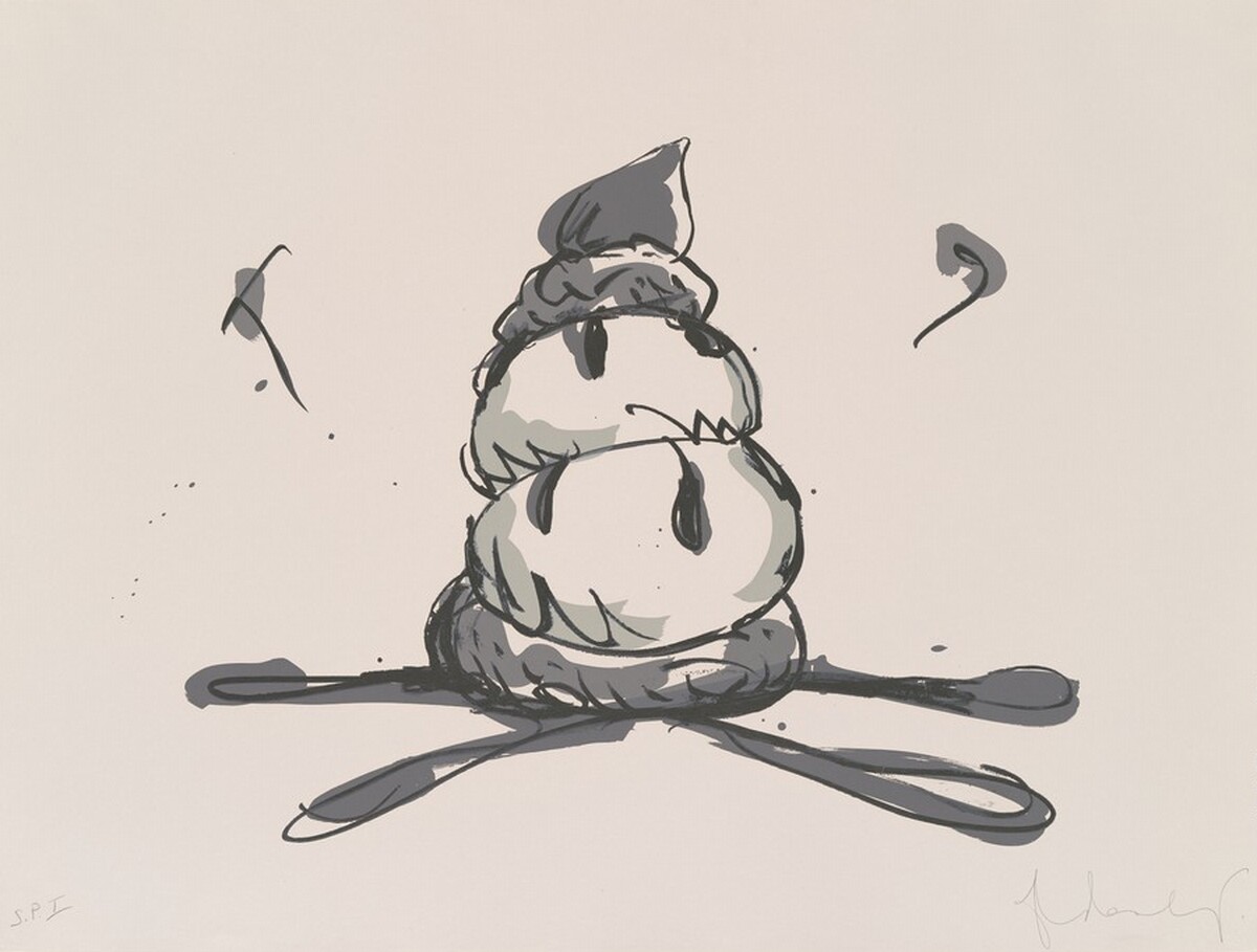 Profiterole (Gray State) by Claes Oldenburg