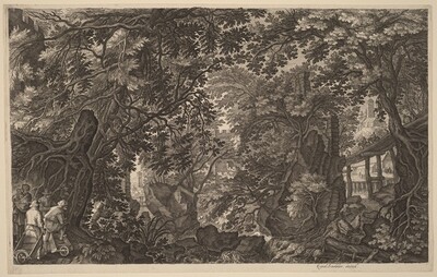 River Landscape with a Duck Hunter