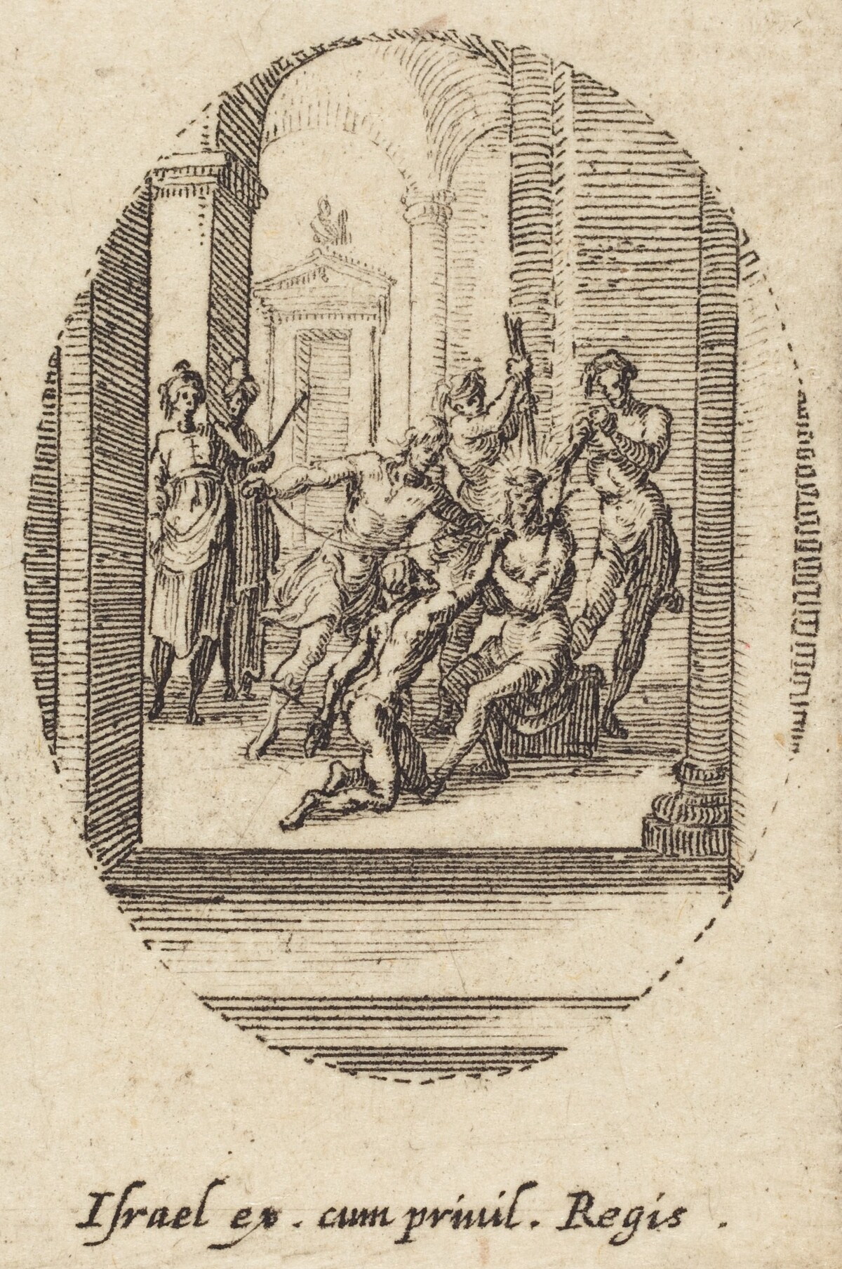 Crowning with Thorns by Jacques Callot