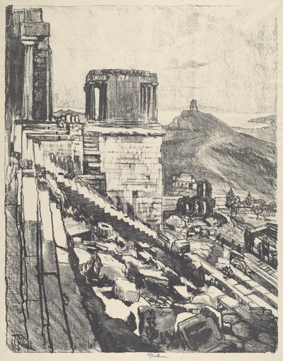 The Temple of Nike, Athens