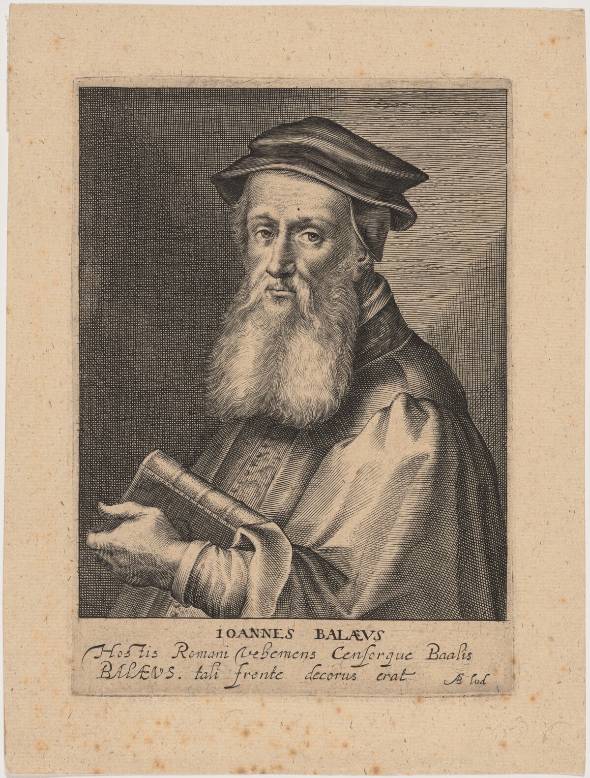John Bale, Bishop of Ossory by Willem de Passe and Magdalena de Passe