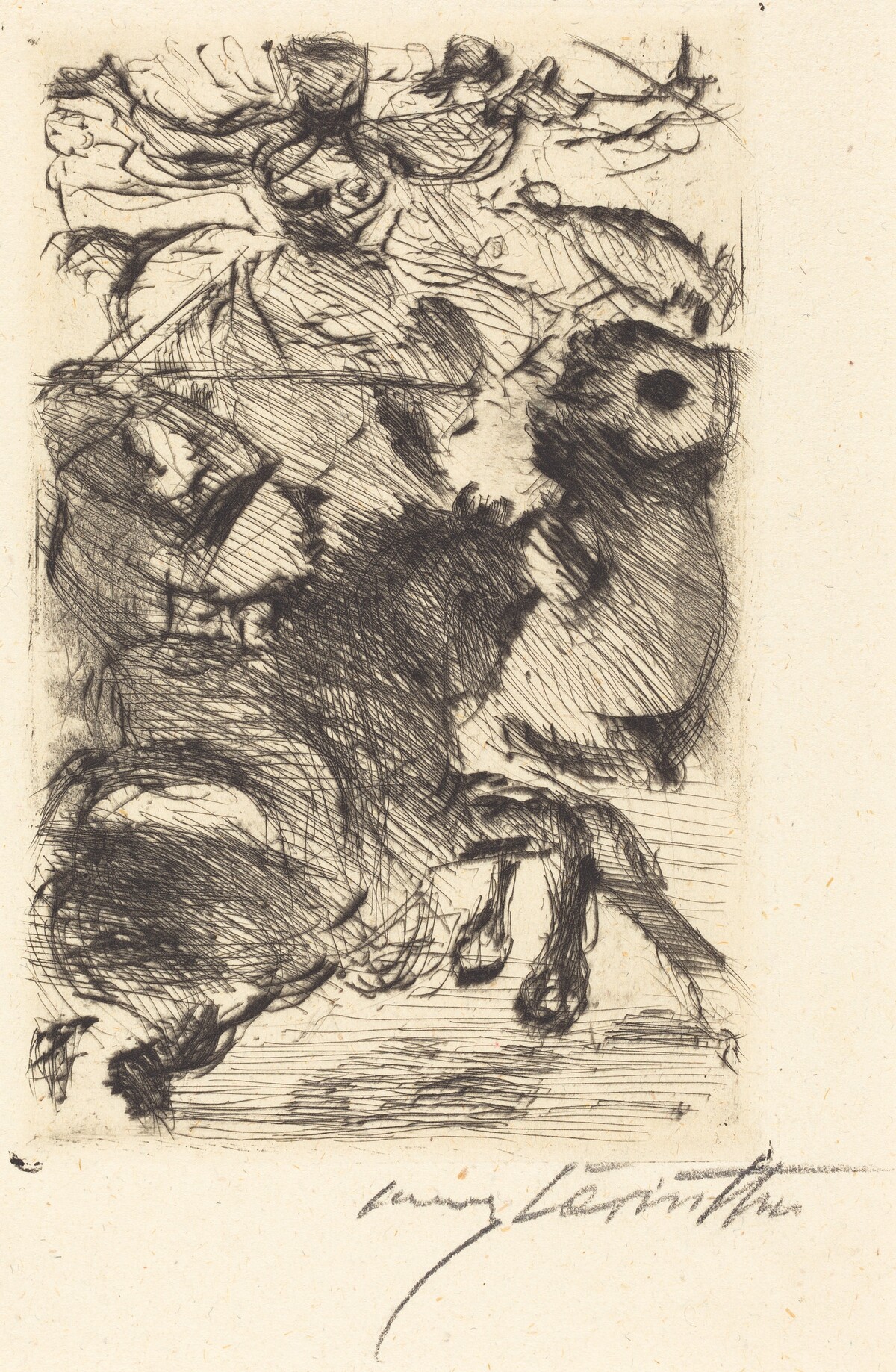 Adhba die Kamelin (Adhba the Camel) by Lovis Corinth