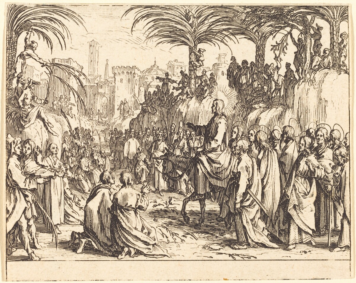 The Entry into Jerusalem by Jacques Callot