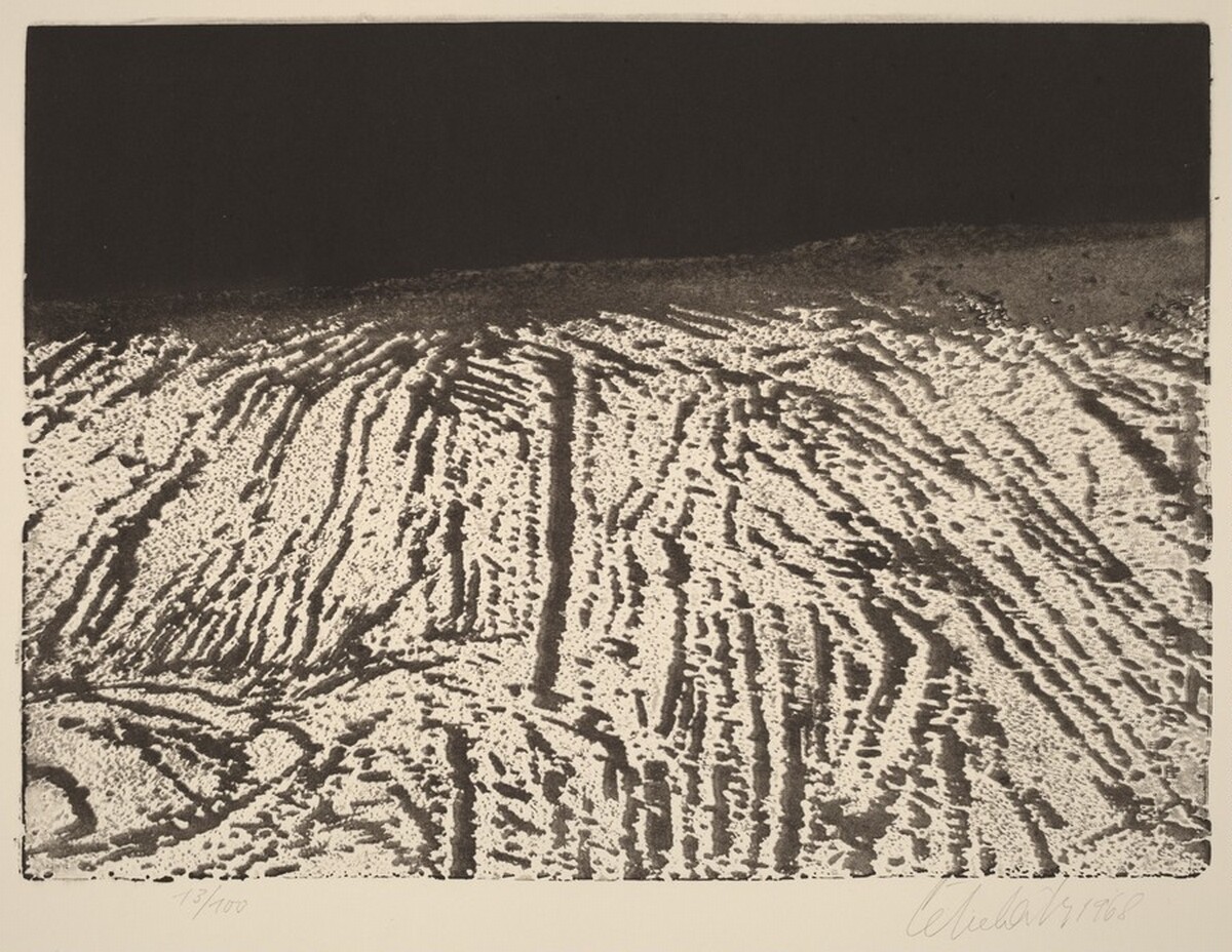 Snehové brazdy (Snow Furrows) by Ladislav Cepelák